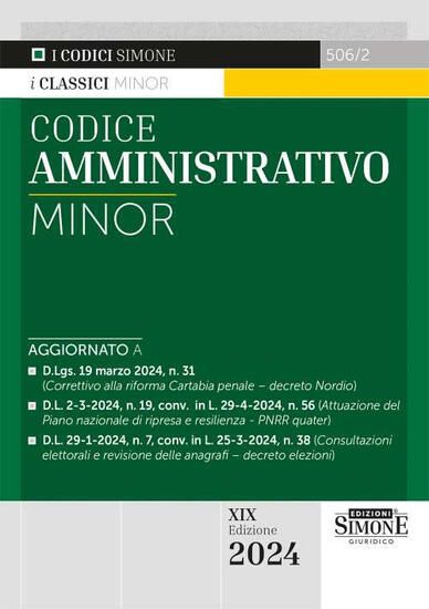 Immagine di CODICE AMMINISTRATIVO MINOR