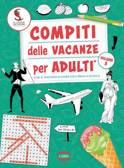 Immagine di COMPITI DELLE VACANZE PER ADULTI - VOLUME 3