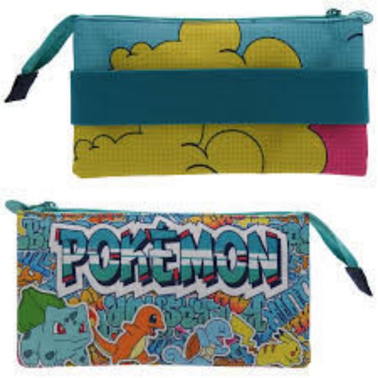 Immagine di ASTUCCIO POKE`MON 3 TASCHE