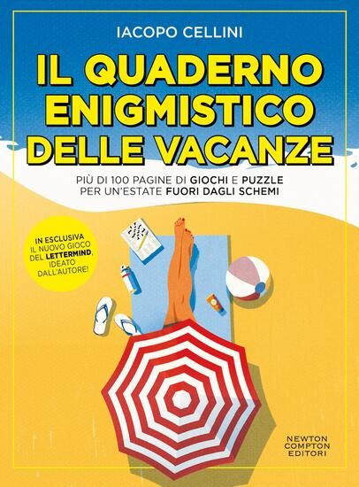 Immagine di QUADERNO ENIGMISTICO DELLE VACANZE. PIU` DI 100 PAGINE DI GIOCHI E PUZZLE PER UN`ESTATE FUORI DAGLI