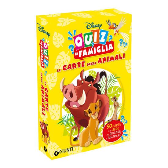 Immagine di CARTE DEGLI ANIMALI. QUIZ IN FAMIGLIA. EDIZ. A COLORI. CON 50 CARTE (LE)