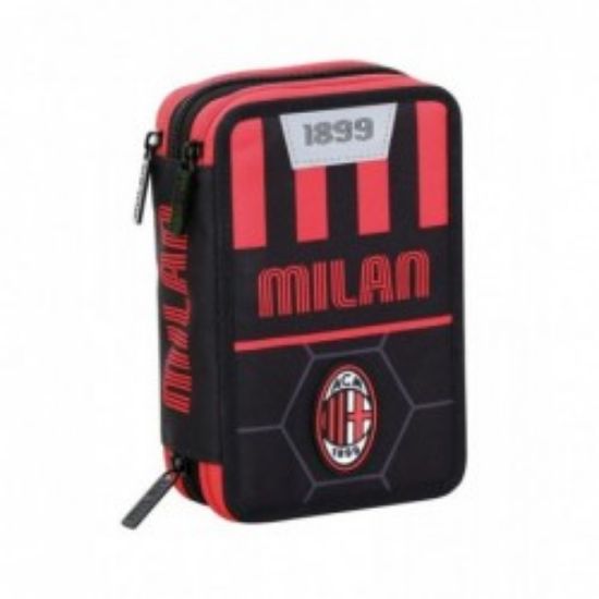 Immagine di ASTUCCIO 3 ZIP MILAN PATH OF VICTORY