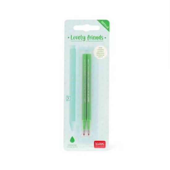 Immagine di REFILL LEGAMI GEL LOVELY FRIENDS 2PZ - GREEN