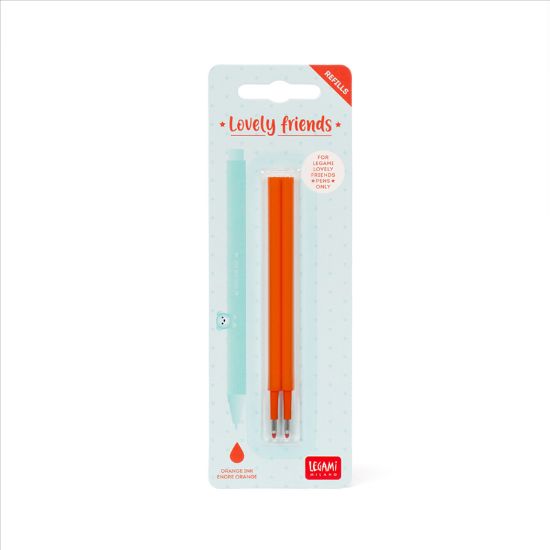 Immagine di SET DI 2 REFILL PER PENNA GEL - LOVELY FRIEND ORANGE