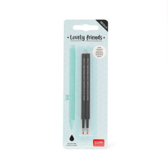 Immagine di REFILL LEGAMI GEL LOVELY FRIENDS 2PZ - BLACK