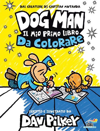 Immagine di DOG MAN. IL MIO PRIMO LIBRO DA COLORARE