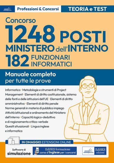 Immagine di CONCORSO RIPAM. 182 FUNZIONARI INFORMATICI MINISTERO DELL`INTERNO