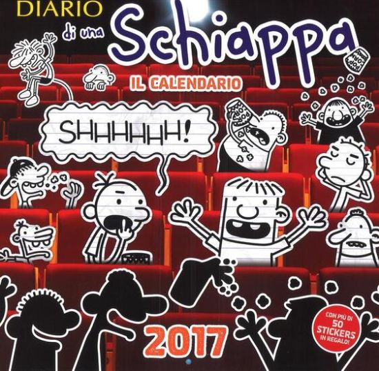 Immagine di DIARIO DI UNA SCHIAPPA. CALENDARIO 2017