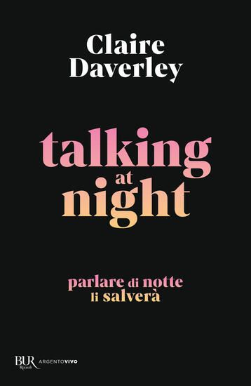 Immagine di TALKING AT NIGHT. EDIZ. ITALIANA