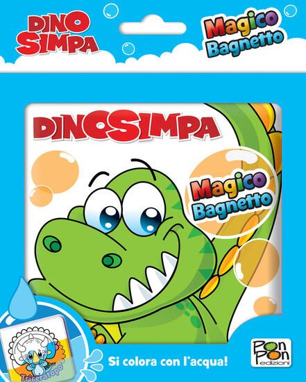 Immagine di DINOSIMPA. MAGICO BAGNETTO. EDIZ. A COLORI