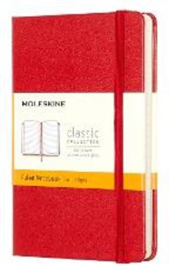 Immagine di TACCUINO ROSSO POCKET HARD COVER - RIGHE