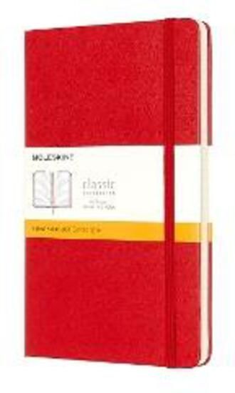 Immagine di TACCUINO ROSSO LARGE HARD COVER - RIGHE