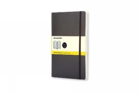 Immagine di NOTEBOOK QUADRETTI - NERA 9X14  (MORBIDA)