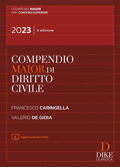 Immagine di COMPENDIO DI DIRITTO CIVILE. EDIZ. MAIOR 2023