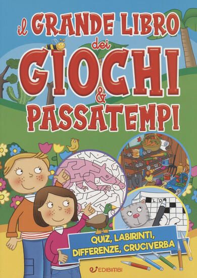 Immagine di GRANDE LIBRO DEI GIOCHI & PASSATEMPI (IL)