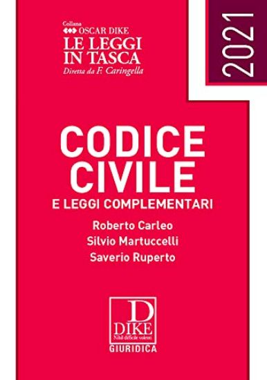 Immagine di CODICE CIVILE E LEGGI COMPLEMENTARI. EDIZ. POCKET