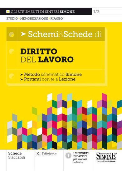 Immagine di SCHEMI & SCHEDE DI DIRITTO DEL LAVORO