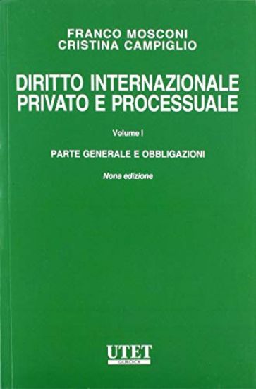 Immagine di DIRITTO INTERNAZIONALE PRIVATO E PROCESSUALE 1°