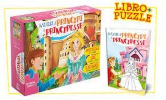 Immagine di AVVENTURE DI PRINCIPI E PRINCIPESSE (LIBRO+ PUZZLE + FLASHCARDS)