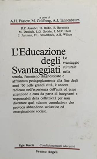 Immagine di EDUCAZIONE DEGLI SVANTAGGIATI (L`)