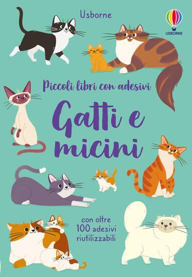 Immagine di GATTI E MICINI. CON ADESIVI. EDIZ. ILLUSTRATA