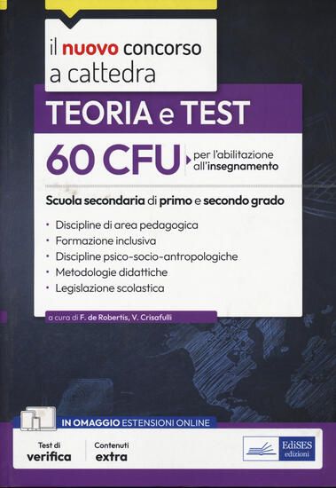 Immagine di 60 CFU ABILITAZIONE INSEGNAMENTO SCUOLA I E II GRADO