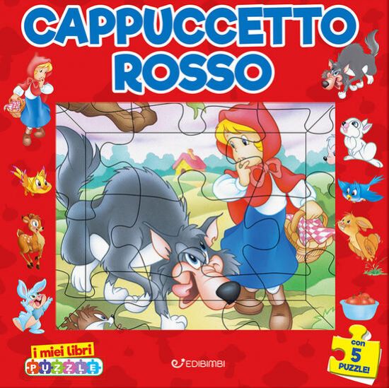 Immagine di CAPPUCCETTO ROSSO. I MIEI LIBRI PUZZLE. EDIZ. A COLORI