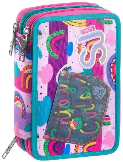 Immagine di ASTUCCIO 3ZIP SJ GANG COLORBOW GIRL