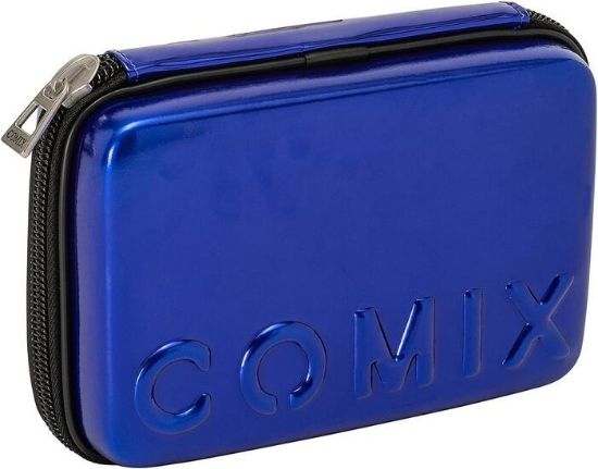 Immagine di ASTUCCIO COMIX MAXI ZIP RIGIDO BLU