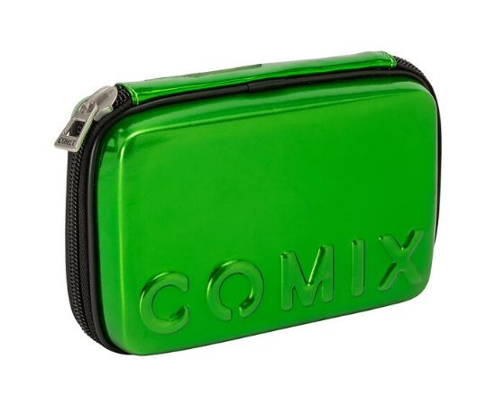 Immagine di ASTUCCIO COMIX MAXI ZIP RIGIDO VERDE