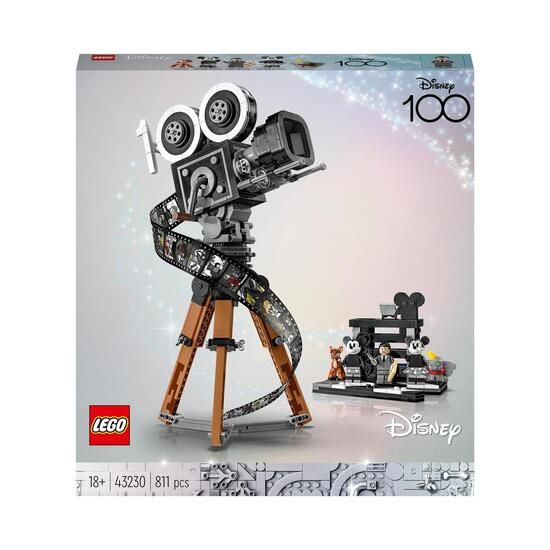 Immagine di CINEPRESA OMAGGIO A WALT DISNEY 100° ANNIVERSARIO CON MINIFIGURE DI TOPOLINO E MINNIE