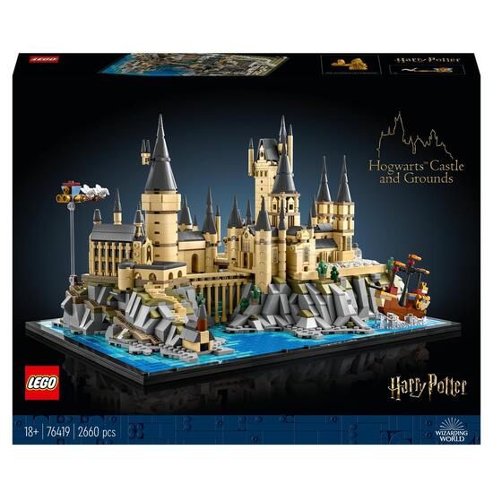 Immagine di LEGO HARRY POTTER 76419 CASTELLO E PARCO DI HOGWARTS, GRANDE SET CON TORRE DELL`ASTRONOMIA..