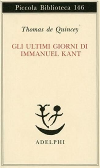 Immagine di ULTIMI GIORNI DI IMMANUEL KANT