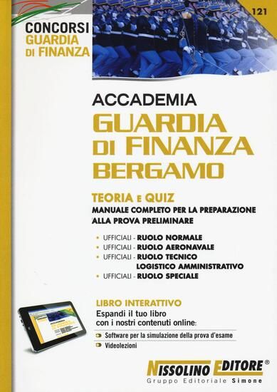 Immagine di ACCADEMIA GUARDIA DI FINANZA BERGAMO - TEORIA E QUIZ