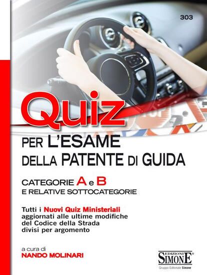 Immagine di QUIZ PER L`ESAME DELLA PATENTE DI GUIDA - CATEGORIE A E B