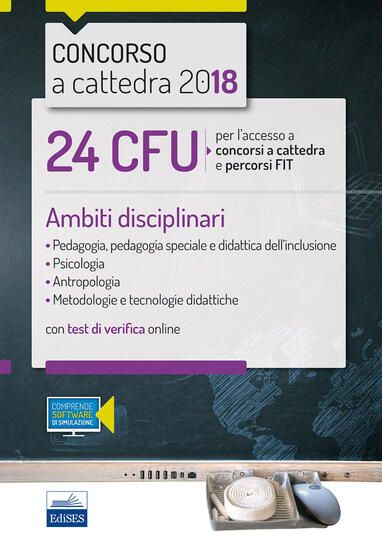 Immagine di 24 CFU PER L`ACCESSO A CONCORSI A CATTEDRA E PERCORSI FIT. AMBITI DISCIPLINARI: PEDAGOGIA, PSICO...