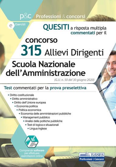 Immagine di CONCORSO 315 DIRIGENTI SNA. TEST