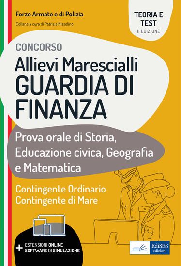 Immagine di CONCORSO ALLIEVI MARESCIALLI GUARDIA DI FINANZA. PROVA ORALE DI STORIA, EDUCAZIONE CIVICA GEOGRAFIA