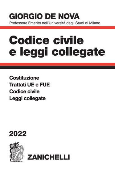 Immagine di CODICE CIVILE E LEGGI COLLEGATE 2022