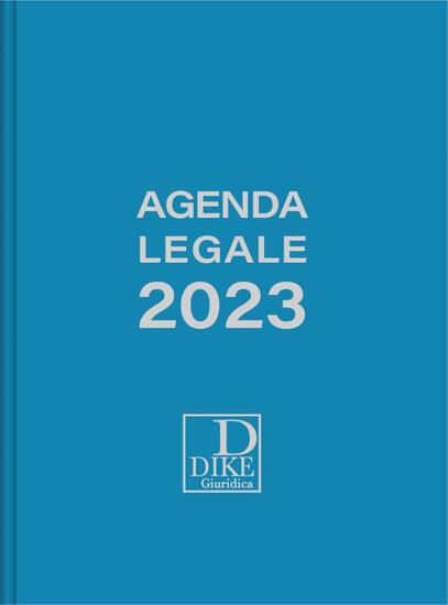 Immagine di AGENDA LEGALE D`UDIENZA 2023. EDIZ. AZZURRA