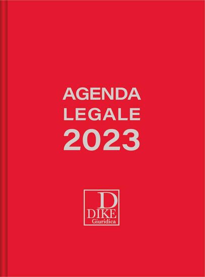 Immagine di AGENDA LEGALE D`UDIENZA 2023. EDIZ. ROSSA