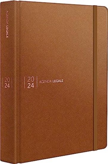 Immagine di AGENDA LEGALE 2024. LAW & TRADITION.  COLORE COGNAC BROWN