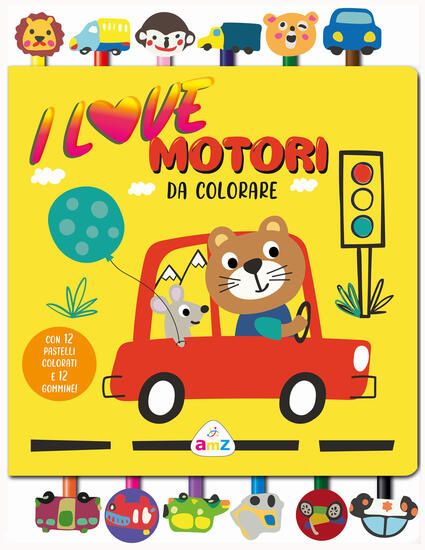 Immagine di I LOVE MOTORI DA COLORARE. EDIZ. ILLUSTRATA