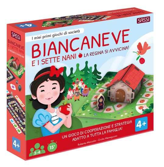 Immagine di BIANCANEVE E I SETTE NANI. LA REGINA SI AVVICINA! I MIEI PRIMI GIOCHI DI SOCIETA`. CON CASETTA 3...