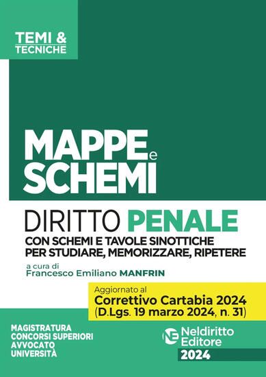 Immagine di MAPPE E SCHEMI DI DIRITTO PENALE