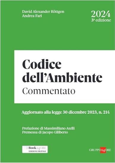 Immagine di CODICE DELL`AMBIENTE COMMENTATO