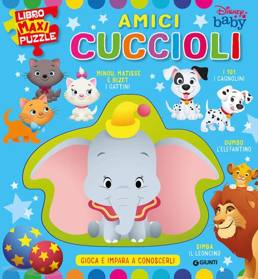 Immagine di AMICI CUCCIOLI. LIBRO MAXI PUZZLE. EDIZ. A COLORI