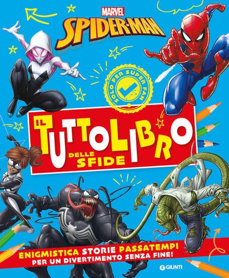 Immagine di SPIDERMAN. IL TUTTOLIBRO DELLE SFIDE. EDIZ. A COLORI