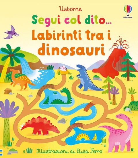 Immagine di LABIRINTI TRA I DINOSAURI. EDIZ. A COLORI