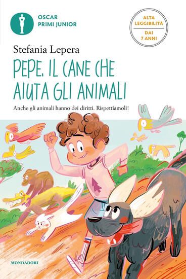 Immagine di PEPE. IL CANE CHE AIUTA GLI ANIMALI. EDIZ. AD ALTA LEGGIBILITA`